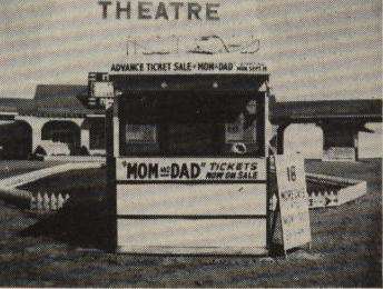 Lansing Drive-In Theatre - Ticket Booth - Photo From Rg
